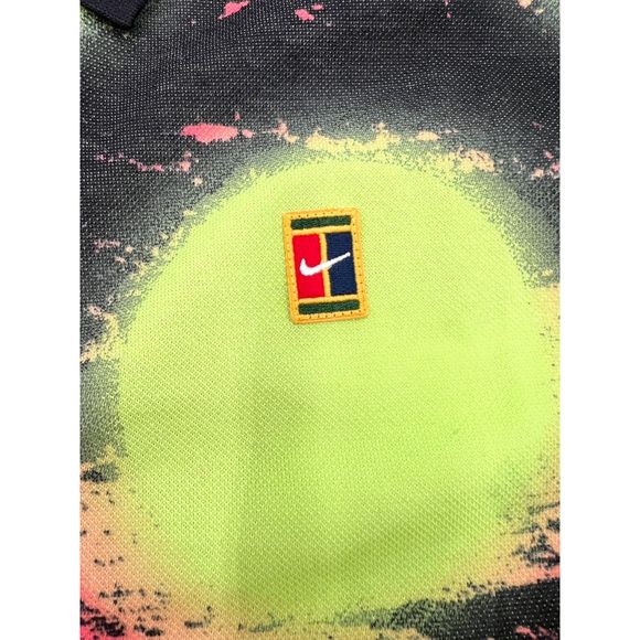 The Nike Polo Printed Slim-Fit Polo Tennis Men's XL NWT $85 - Picture 6 of 9